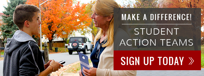 Student Action Teams Sign Up Today