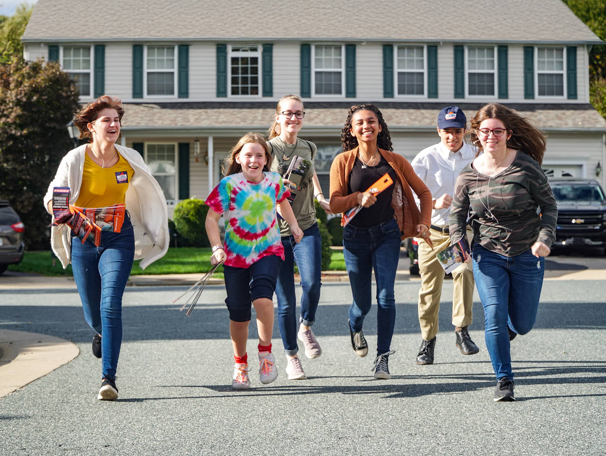 Student Action Team students