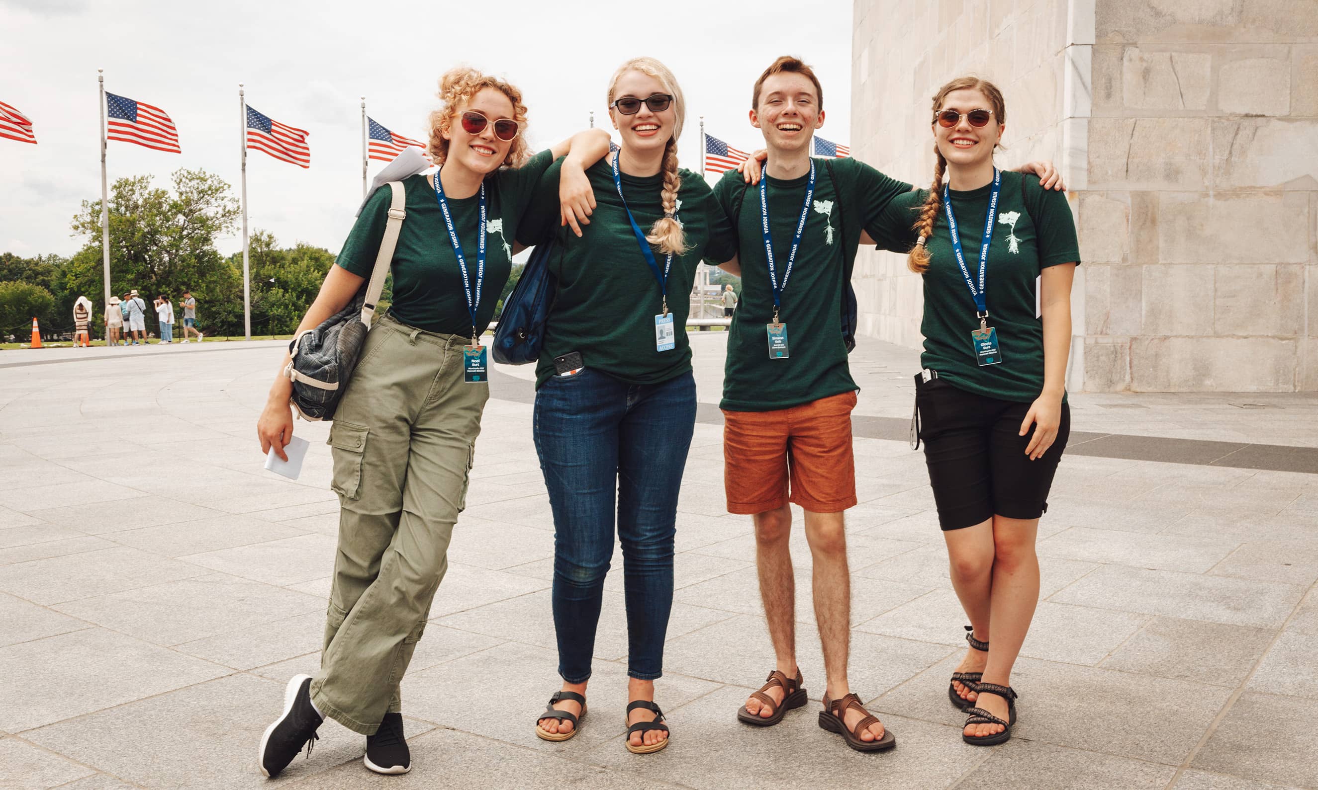 Student on field trip