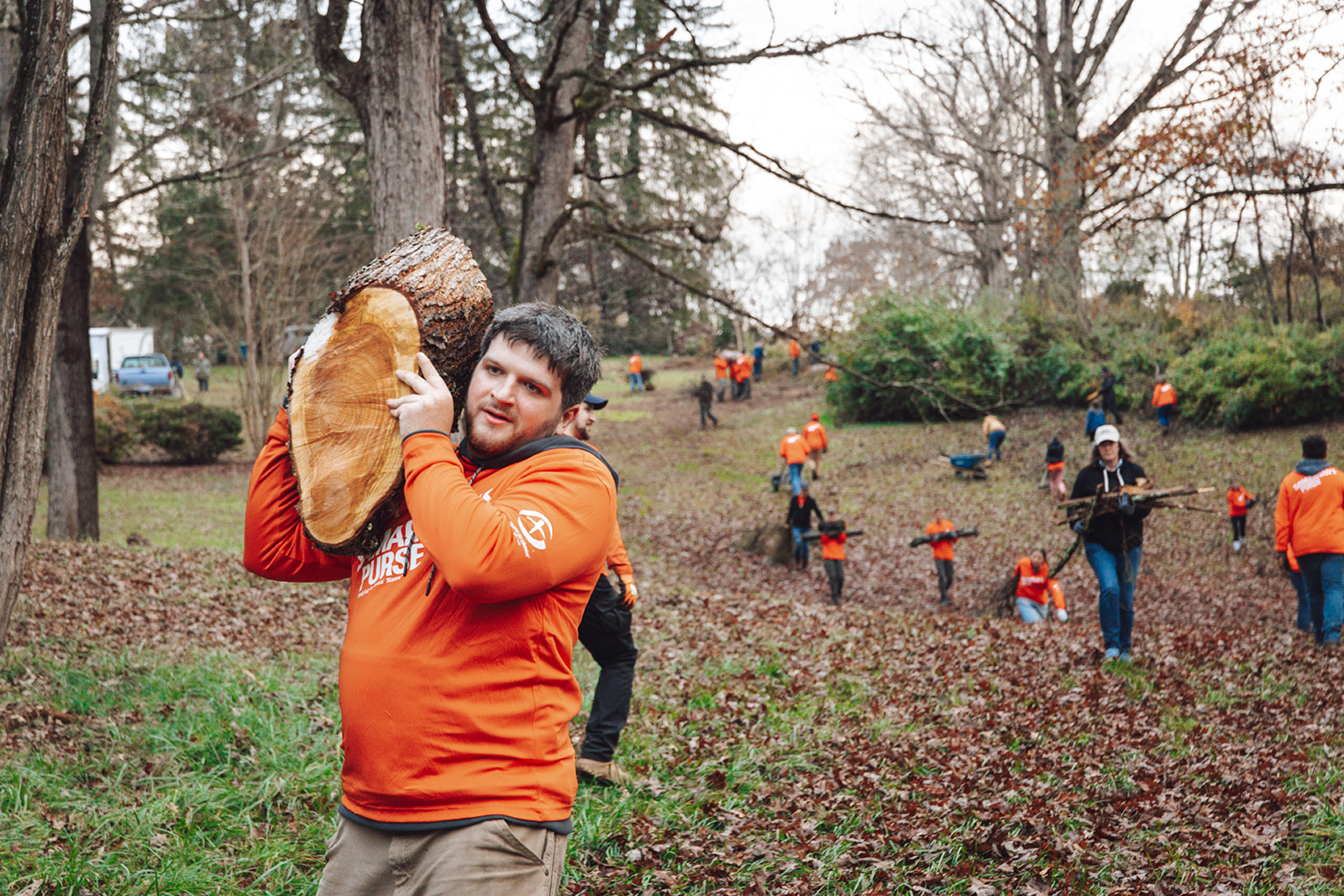 GenJ leader volunteering on team in North Carolina
